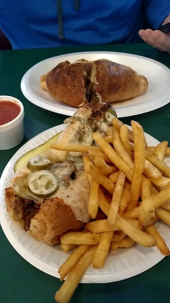 Italian Cheese Steak with Jalapenos